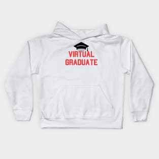 virtual graduate 2020 Kids Hoodie